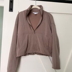 Athleta seasons rib Quarter-Zip Pullover XS